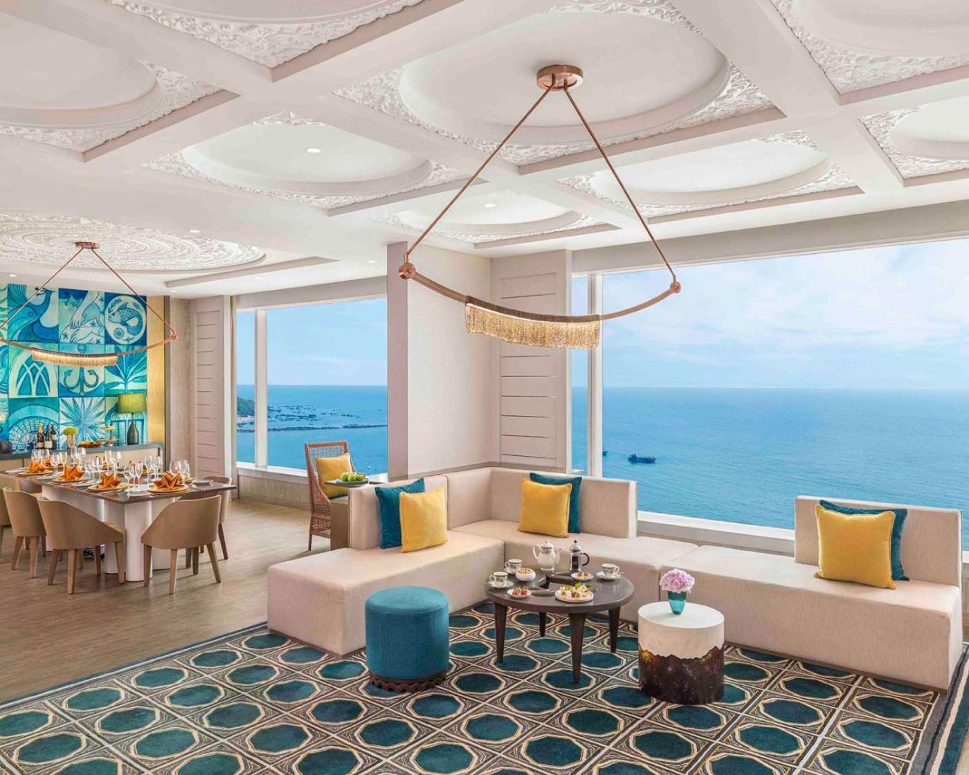 Taj Cidade De Goa Horizon, Goa Panaji Buitenkant foto The Living Room at the Presidential Suite